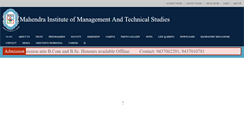 Desktop Screenshot of mimts.org