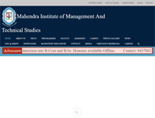 Tablet Screenshot of mimts.org